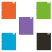 Pack 5 Cuadernos Universitario Colores 100 Hojas 7Mm. Artel