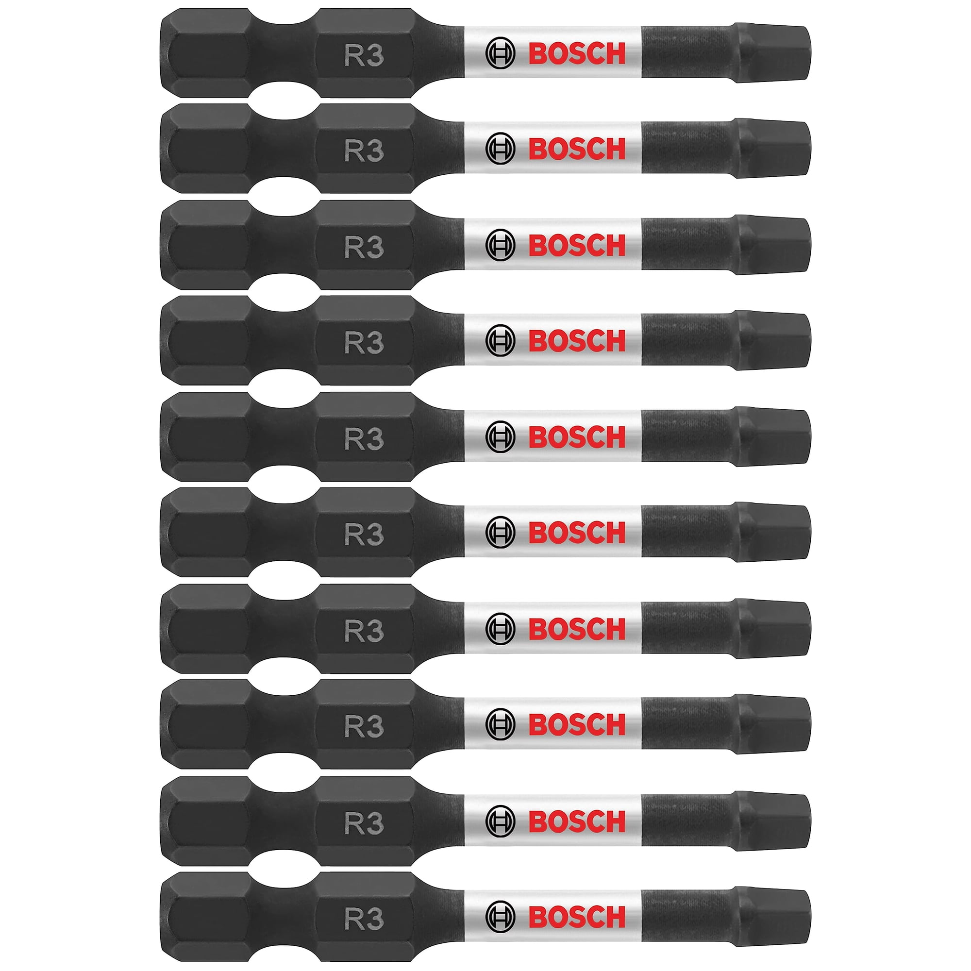 Brocas Eléctricas Para Atornillar Bosch Itsq32b, Paquete De 10 Unidades, Cuadradas #3