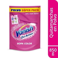Quitamanchas Polvo Ropa Color Doypack 850 G Vanish