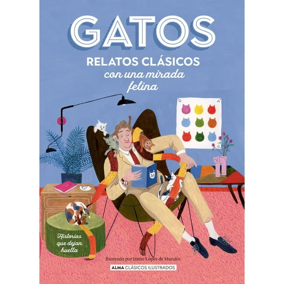 Libro GATOS. RELATOS CLÁSICOS CON UNA MIRADA FELINA