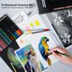 thumbnail image 3 of Set de dibujo Art Supply Kird Barken, 70 unidades, con tutorial, 3 of 7