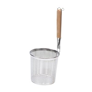 Magideal - Colador De Pasta De Acero Inoxidable, Colador De Fideos, Espumadera, Cesta De Pasta De Malla Para Patatas Fritas, Pollo, Aros De Cebolla, Restaurante, 14Cm