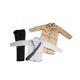 thumbnail image 2 of Figura Masculina 1/6, Ropa, Chaqueta, Camisa, Pantalones, Traje Completo Para Figuras Masculinas De 12 Pulgadas, Color Caqui, 2 of 5