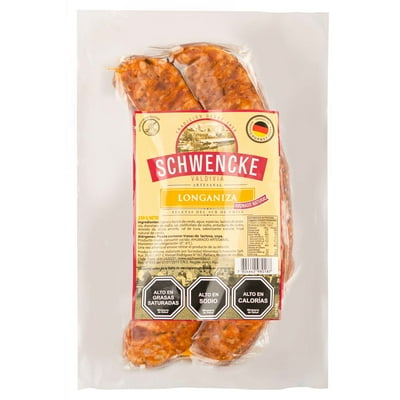 Longaniza Artesanal 2 Un 250 G Schwencke