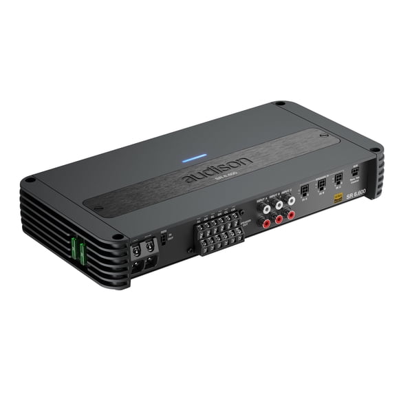 Amplificador Audison SR 6.600 6 canales 150 W/190 W Clase D
