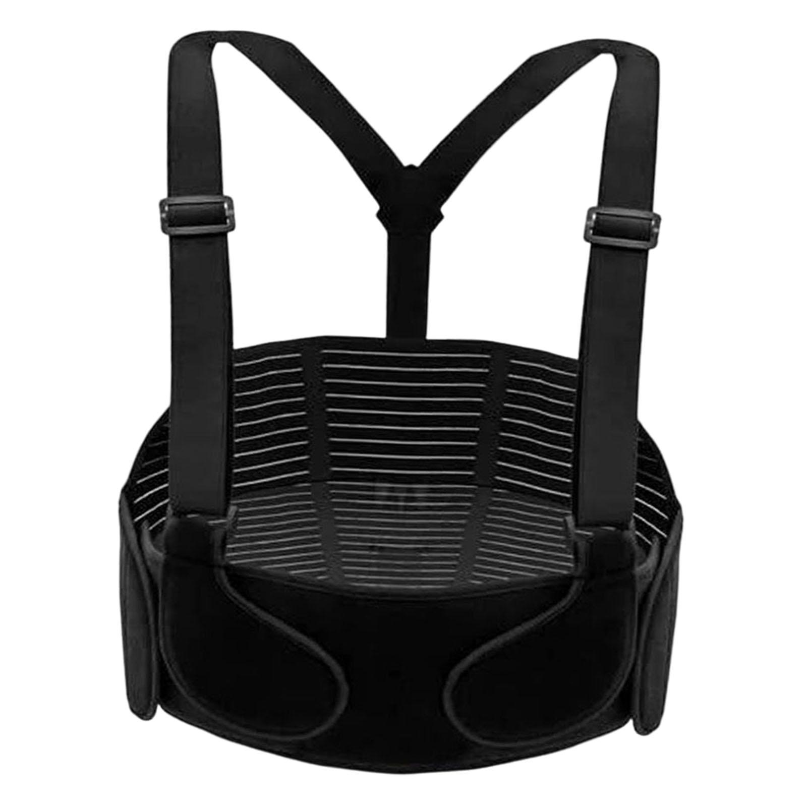 Ioensy - Embarazo Banda Para El Vientre Ajustable Transpirable Abdomen Cintura Soporte Para La Espalda Xxl