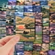 thumbnail image 4 of 64pcs Orientalism Stickers: Perfect for DIY Scrapbooking, Arts & Crafts, and Student Stationery!, 4 of 4