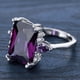 thumbnail image 2 of 12ct Elegant Amethyst Wedding Ring with Zircon Decor - Perfect for Wedding Parties and Fashion Accessories for Women, 2 of 5