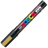 三菱鉛筆 - Instrumento De Escritura Uni Posca Medium Marker Gold (Pc5M.25)