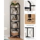thumbnail image 3 of Estantería industrial Corner Shelf CHOEZON de 5 niveles, negra, 3 of 9