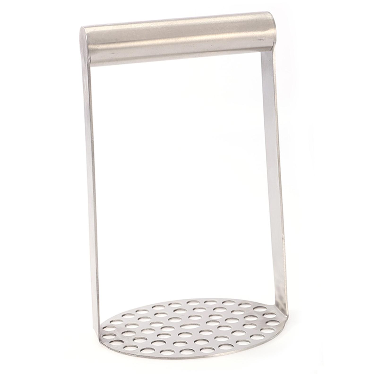 Magideal - Triturador De Metal Para Aguacate, Mango Horizontal, Útil Triturador De Patatas, Triturador De Patatas Para Puré Suave De Patatas, Frijoles Y Verduras