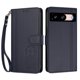 thumbnail image 3 of Funda Cartera Trébol para Google Pixel 8 con Ranuras Tarjetas y Carga Inalámbrica Azul oscuro, 3 of 6