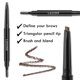 thumbnail image 4 of Kit de maquillaje LAVONE para estampar cejas con pomada y delineador de ojos, 4 of 8