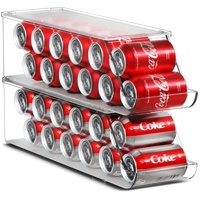 Organizador De Latas De Refresco Sorbus, Con Soporte Apilable, 12 Latas (Paquete De 2)