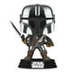 thumbnail image 1 of Figura de acción POP Funko Star Wars Mandalorian con Darksaber, 1 of 3