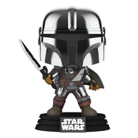 Figura De Acción Pop Funko Star Wars Mandalorian Con Darksaber