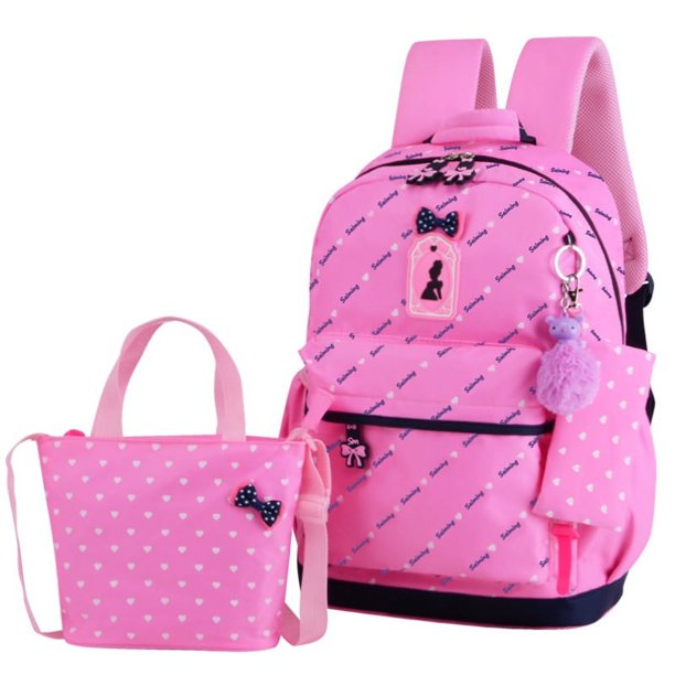 Dropshipping 3pcs/set School Bag Backpacks Schoolbag Fashion Kids Lovely Backpack for Children Girls Bag Student Mochila Sac