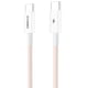 thumbnail image 2 of Cable de Carga y Datos Para iPhone Nylon Tipo C Kbod Cbo15c 1m Rosado, 2 of 6