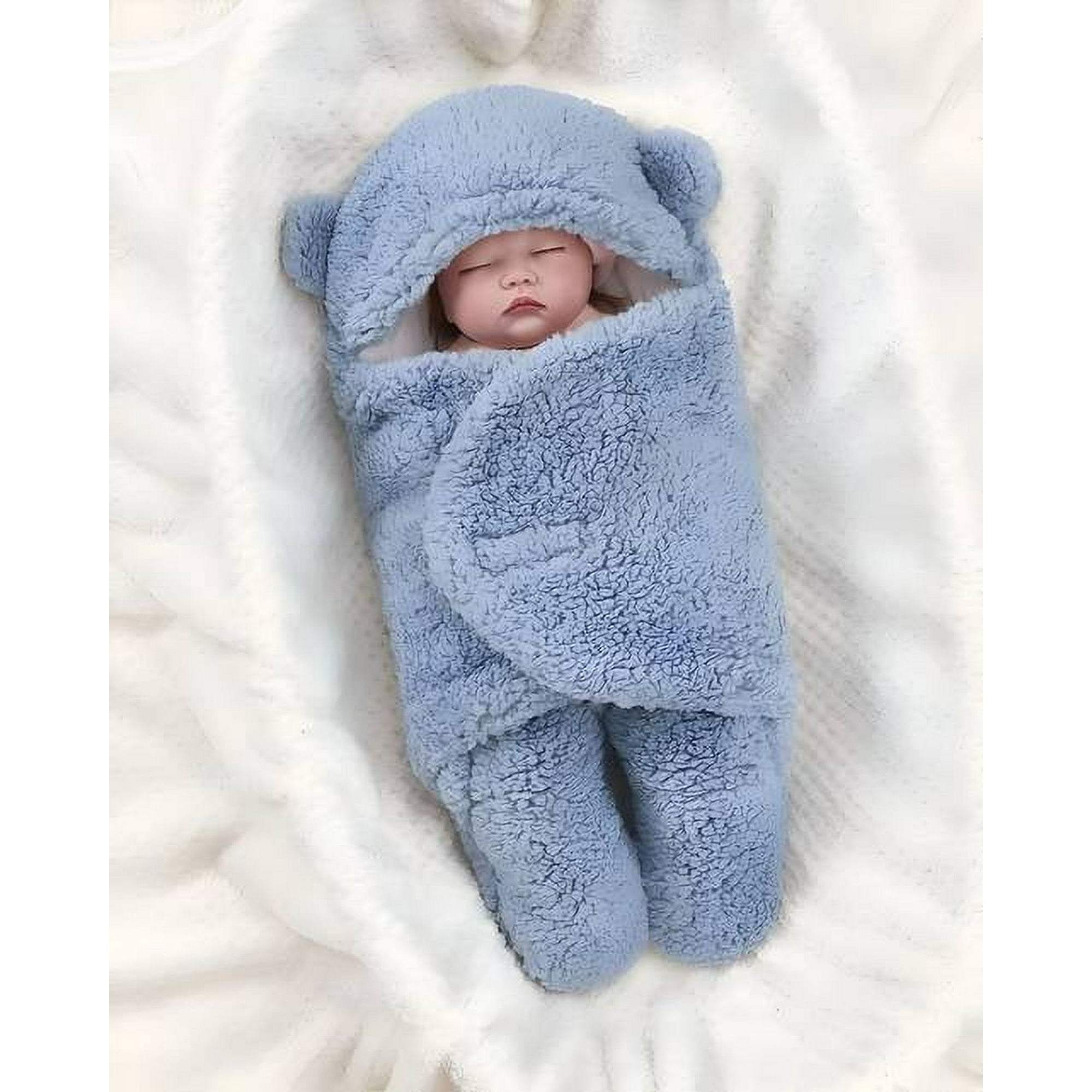 Bebe Sunny - Frazada Bebé Manta De Oso Azul