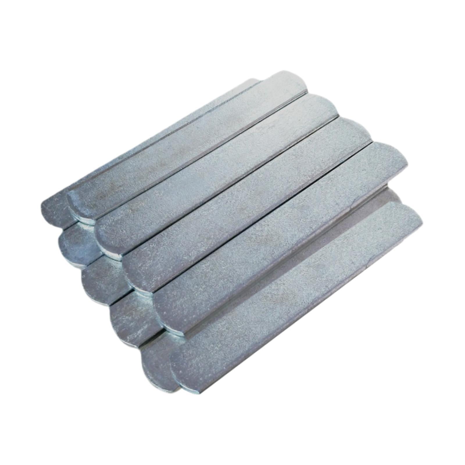 Magideal - 10 Piezas Placas De Acero Para Chaleco Con Pesas Placas Para Entrenamiento De Fuerza Discos Para Carga En Piernas Accesorios De Fitness Portátiles Ad Cada 160g