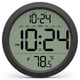 thumbnail image 1 of Reloj de pared digital XUANZIT con fecha, temperatura, 20 cm, 1 of 8