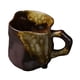 thumbnail image 1 of Taza De Café De Cerámica Rugosa Taza De Té Clásica Tradicional De 300 Ml Para Interiores Y Exteriores Marrón, 1 of 3