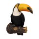 thumbnail image 3 of Toucan Tree Hugger Whimsical Garden Peeker Yard Art Outdoor 18.3x11x29cm, 3 of 5