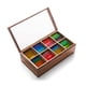 thumbnail image 4 of Caja para té Cornwall de Ironwood, organizador de té de 8 compartimentos, madera de acacia, 4 of 7