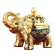thumbnail image 4 of Estatua De Elefante Quemador De Incienso Soporte De Incienso Para Escritorio Decoración Del Hogar Azul, 4 of 5