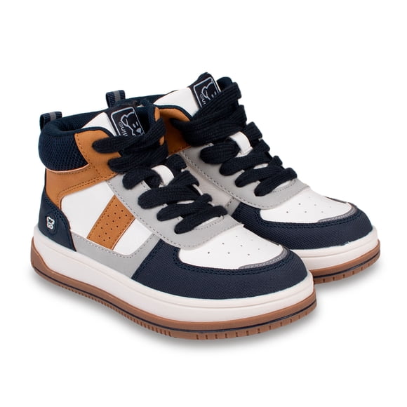 Zapatilla Niño Urbana Caña Azul