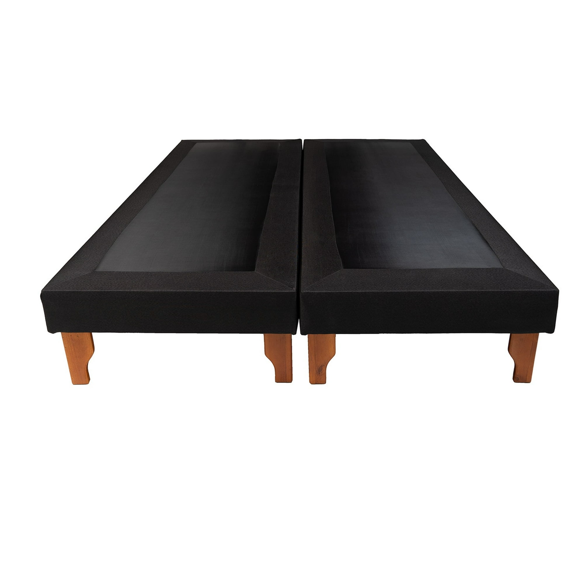 Muebles New - Base Dos Plazas Negro Lino
