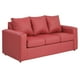 thumbnail image 2 of Sofa Kendy 3c Pu 30 Rojo, 2 of 6