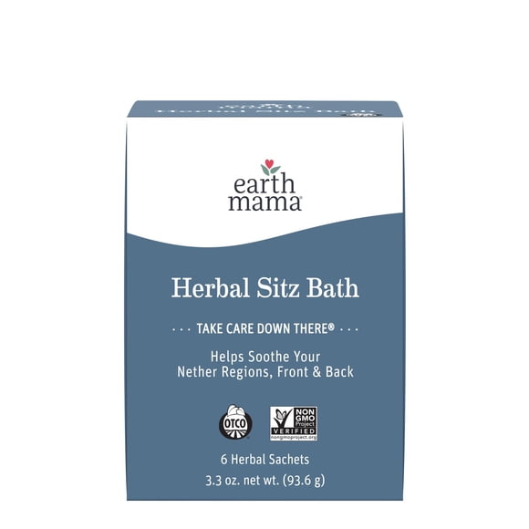 Sitz Bath Earth Mama, embarazo, posparto, 6 unidades