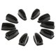 thumbnail image 4 of Gancho para batería de tambor de tambor de 10 piezas para piezas de instrumento de precusión negro, 4 of 5