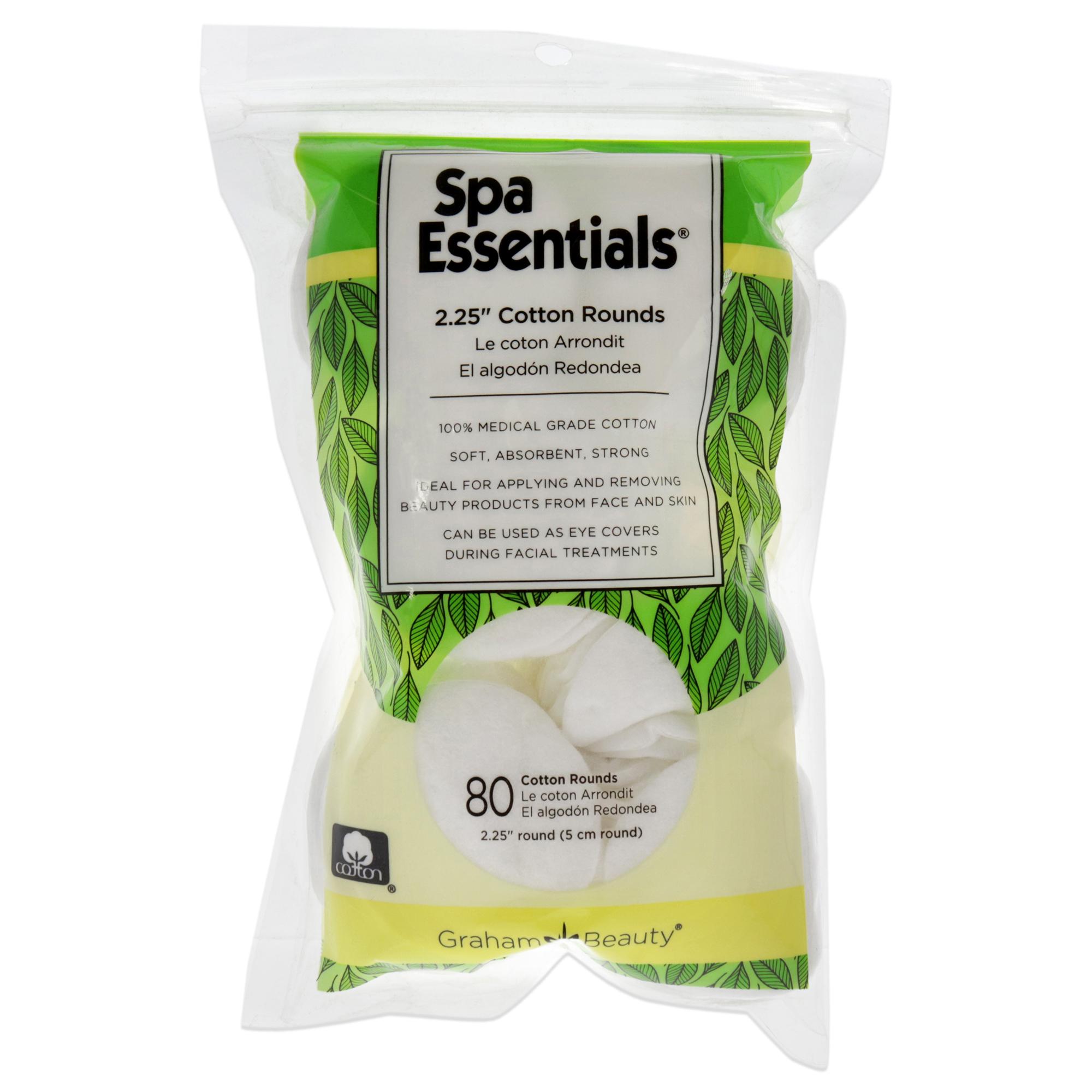 Almohadillas De Algodón Spa Essentials 2.25""