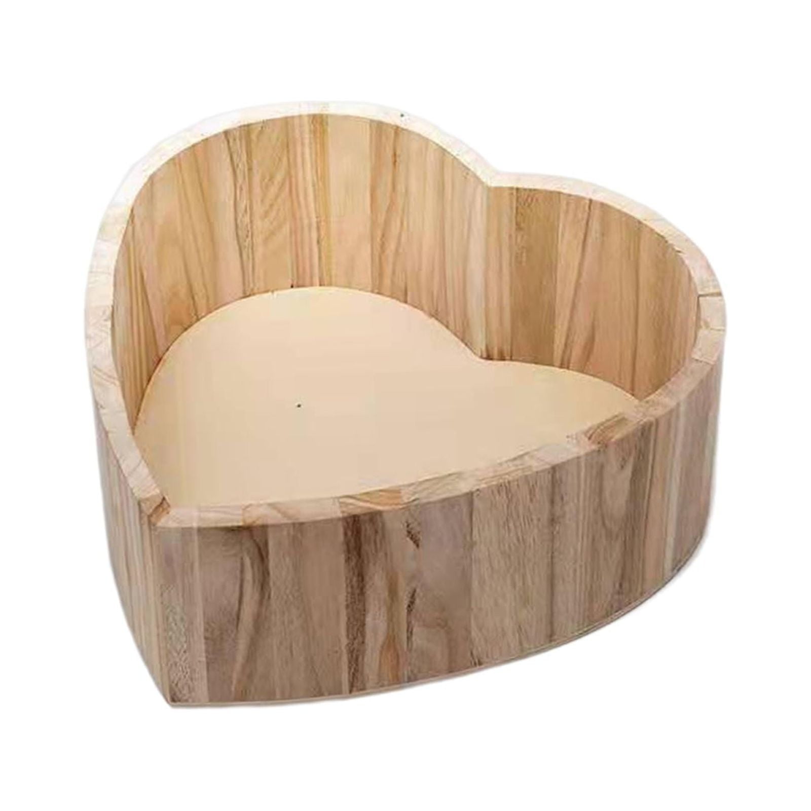 Bothyi - Cestas De Fotografía Para Bebés Recién Nacidos Cuenca De Accesorios Para Bebés Mensuales Niños Niñas Color De Madera