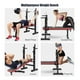 thumbnail image 5 of Press Banca Abdominal Reclinable Para Pesas Con Rack negro, 5 of 6
