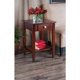 thumbnail image 3 of Mesa Auxiliar Winsome Richmond de Madera con Cajón y Repisa Nogal Antiguo, 3 of 3