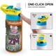 thumbnail image 4 of Invasor Zim Botella de Agua con Tapa Pop Top de Un Toque, Acero Inoxidable, a Prueba de Fugas, para Deportes, Botella Infantil azul 12 oz, 4 of 6
