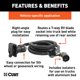 thumbnail image 3 of Arnés de cableado CURT 213 cm 7 pines Ford F-150/350, 3 of 9