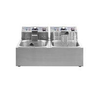 Ventus - Freidora Electrica De 2 Depositos Sobremesa