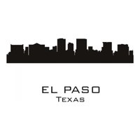 Rienda Libre Graphics - Decomural El Paso Texas Usa City Skyline Ws-15421