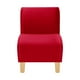 thumbnail image 3 of Set Poltrona Soft 1C Felpa 05 Rojo, 3 of 5
