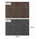 thumbnail image 2 of Set 4 Individuales Ecocuero Impermeables Antimanchas Reversibles Jaspeado Café, 2 of 8