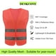 thumbnail image 3 of Chalecos de seguridad de alta visibilidad (paquete de 10) para tráfico, carreras, topógrafos y guardias de seguridad. Chaleco de construcción con 2 bandas reflectantes., 3 of 6