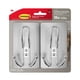 thumbnail image 1 of Gancho triple Wall Hooks Command, tamaño XL, de níquel satinado, 1 of 9