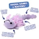 thumbnail image 5 of Auggie Purple Interactive Axolotl Fingerlings, 5 of 5