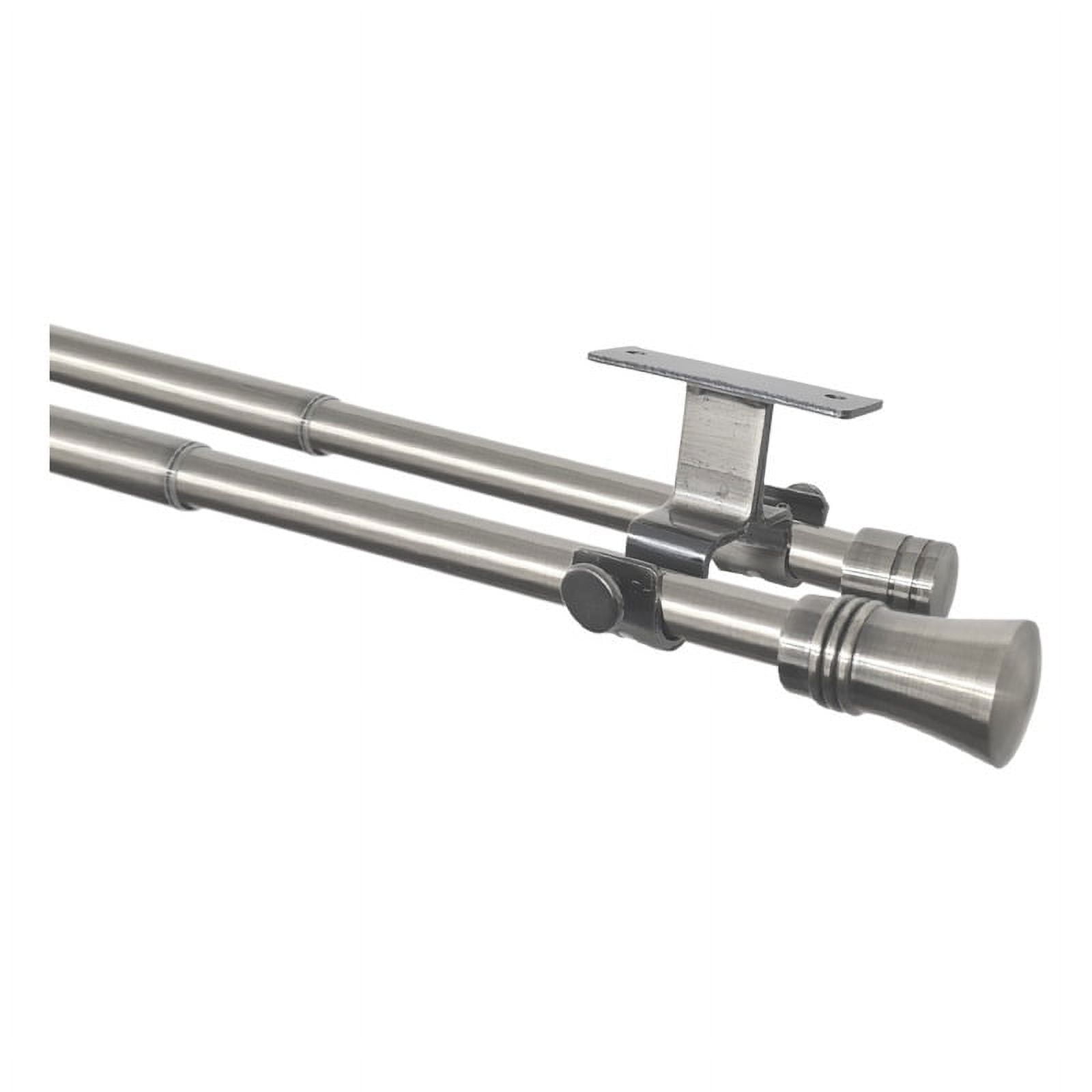 Metalhsa - Set Extensible Techo 170-320 Cm Color Satín Terminal Cónico