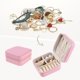 thumbnail image 2 of Caja organizadora de accesorios de viaje portátil de cuero PU REGALWOVEN para mujeres y niñas rosa, 2 of 7