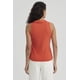 thumbnail image 3 of Polera Mujer Rib Medio Cierre Naranjo Oscuro, 3 of 8